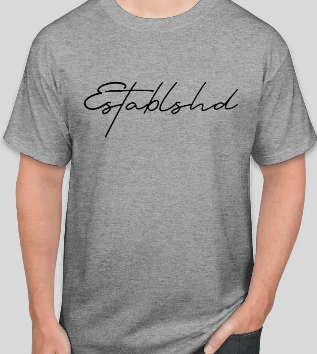 Short Sleeve Establshd "OG" - Gray